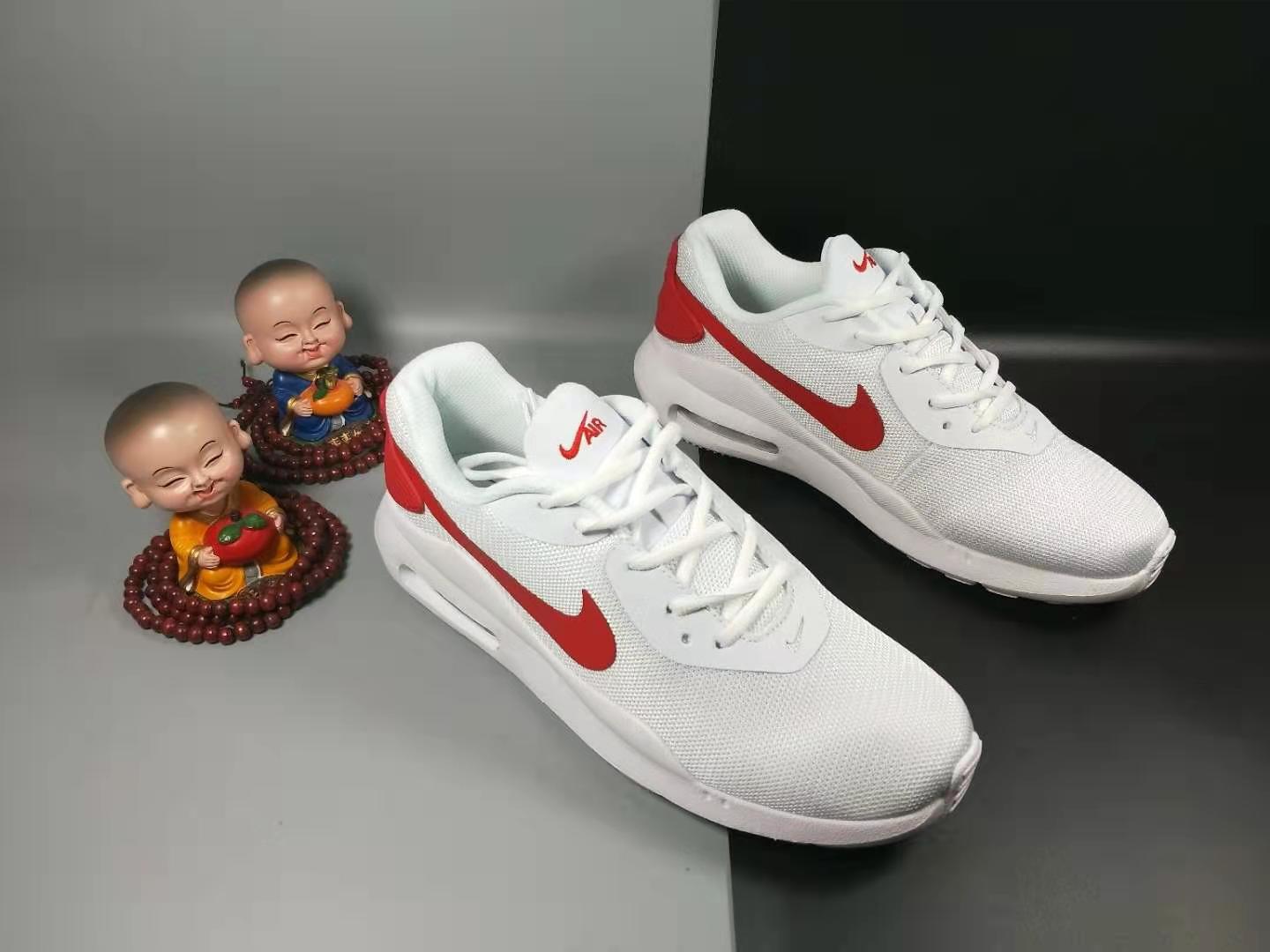 Nike Air Max OKETO WNTR White Red Shoes - Click Image to Close